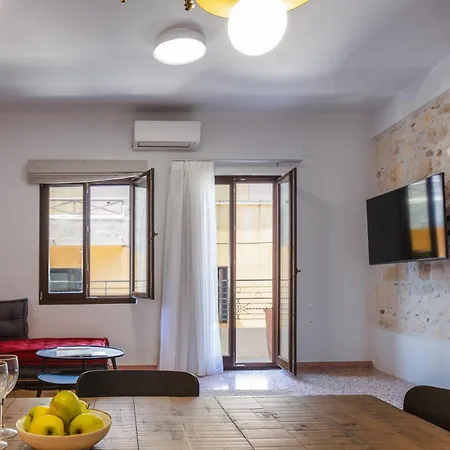 Chryssi 02, Comfort & Style, Centrally In Rethymno, Close To The Appartamento Rethymno