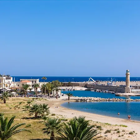 公寓 Chryssi 02, Comfort & Style, Centrally In Rethymno, Close To The 罗希姆诺